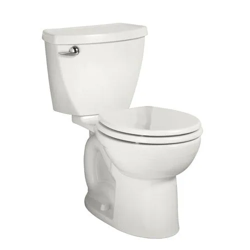 American Standard Cadet 3 White Round Standard Height 2-Piece Toilet, 10-in Rough-In, photo 4 of 13