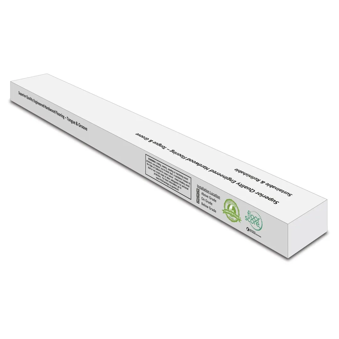 Element Flooring Stoneboro Dameron European white oak 3/8-in T x 7-1/2-in W Wirebrushed Engineered Hardwood Flooring ( 34.36-sq ft / Carton ), photo 12 of 15
