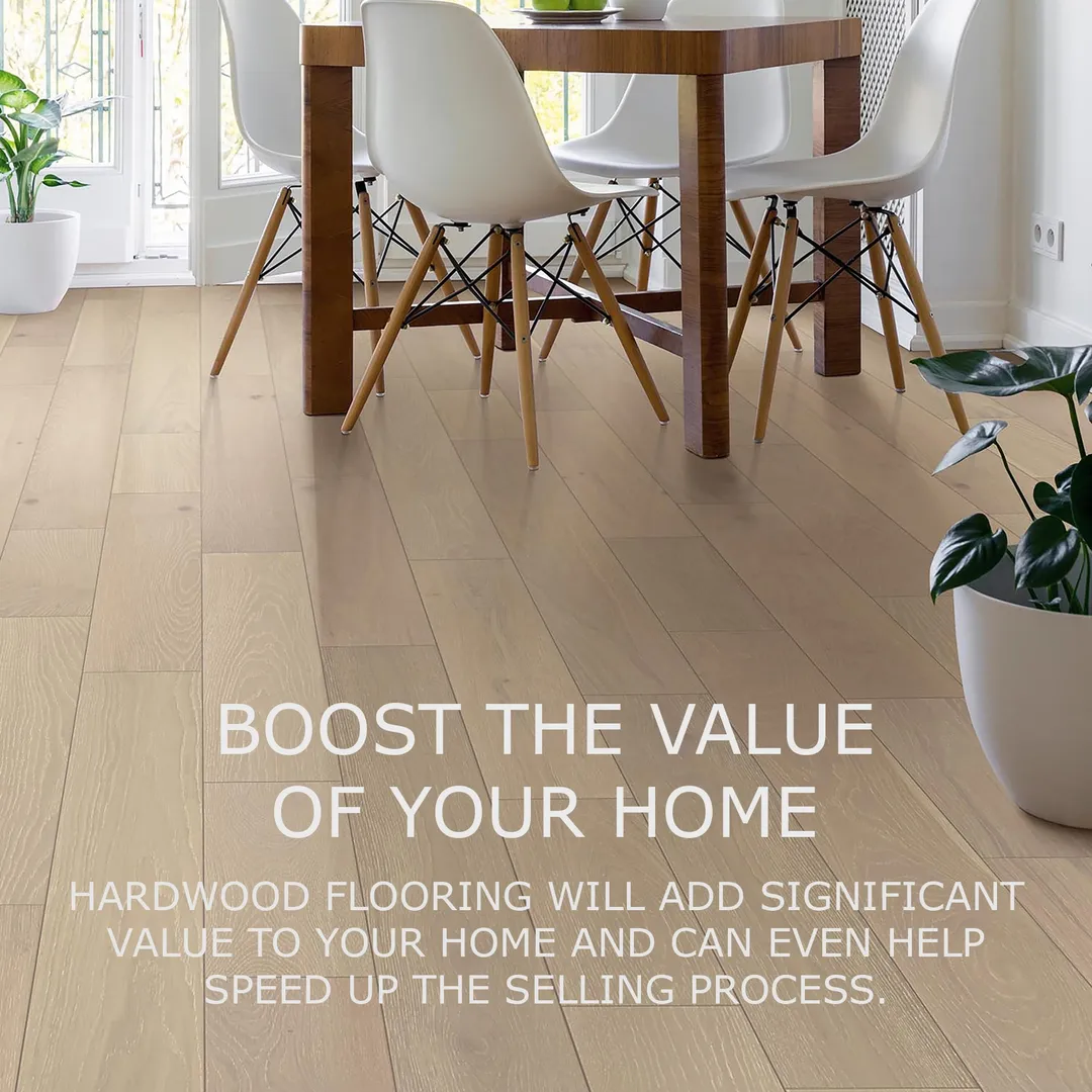 Element Flooring Stoneboro Dameron European white oak 3/8-in T x 7-1/2-in W Wirebrushed Engineered Hardwood Flooring ( 34.36-sq ft / Carton ), photo 3 of 15