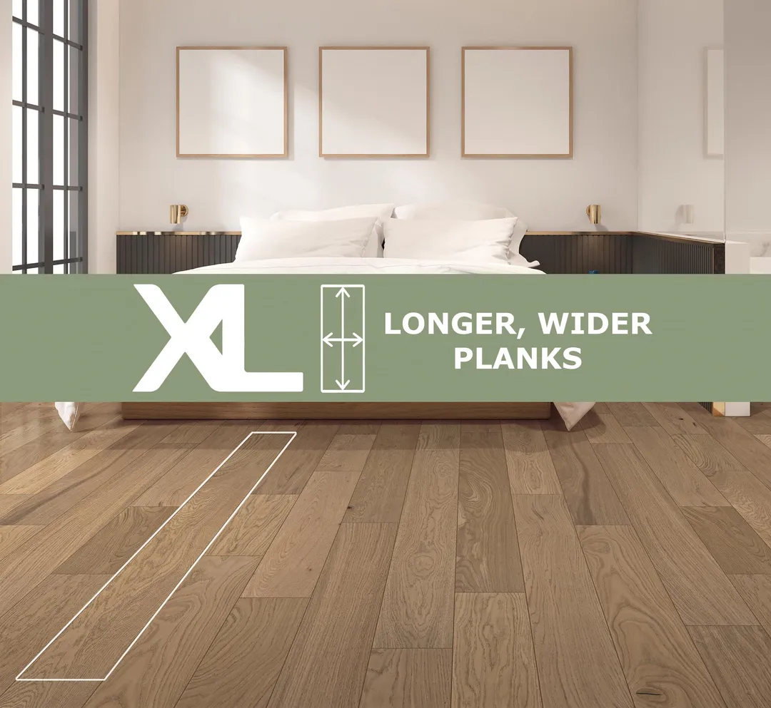 Element Flooring Sahara Parson European white oak 1/2-in T x 7-1/2-in W Wirebrushed Engineered Hardwood Flooring ( 31.09-sq ft / Carton ), photo 2 of 14