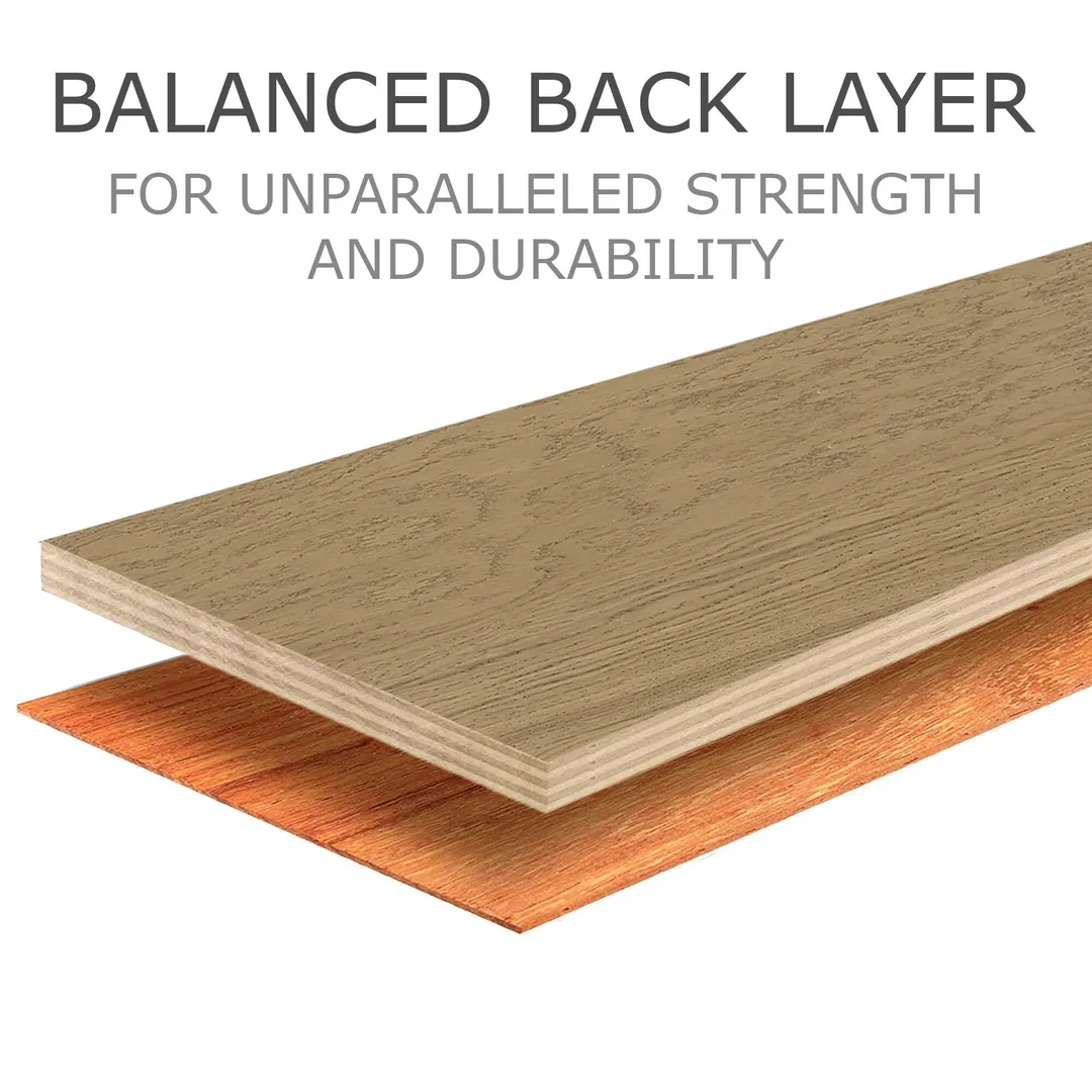 Element Flooring Sahara Parson European white oak 1/2-in T x 7-1/2-in W Wirebrushed Engineered Hardwood Flooring ( 31.09-sq ft / Carton ), photo 11 of 14