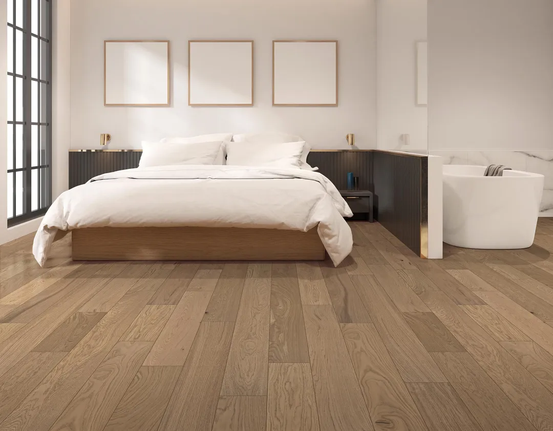 Element Flooring Sahara Parson European white oak 1/2-in T x 7-1/2-in W Wirebrushed Engineered Hardwood Flooring ( 31.09-sq ft / Carton ), photo 14 of 14