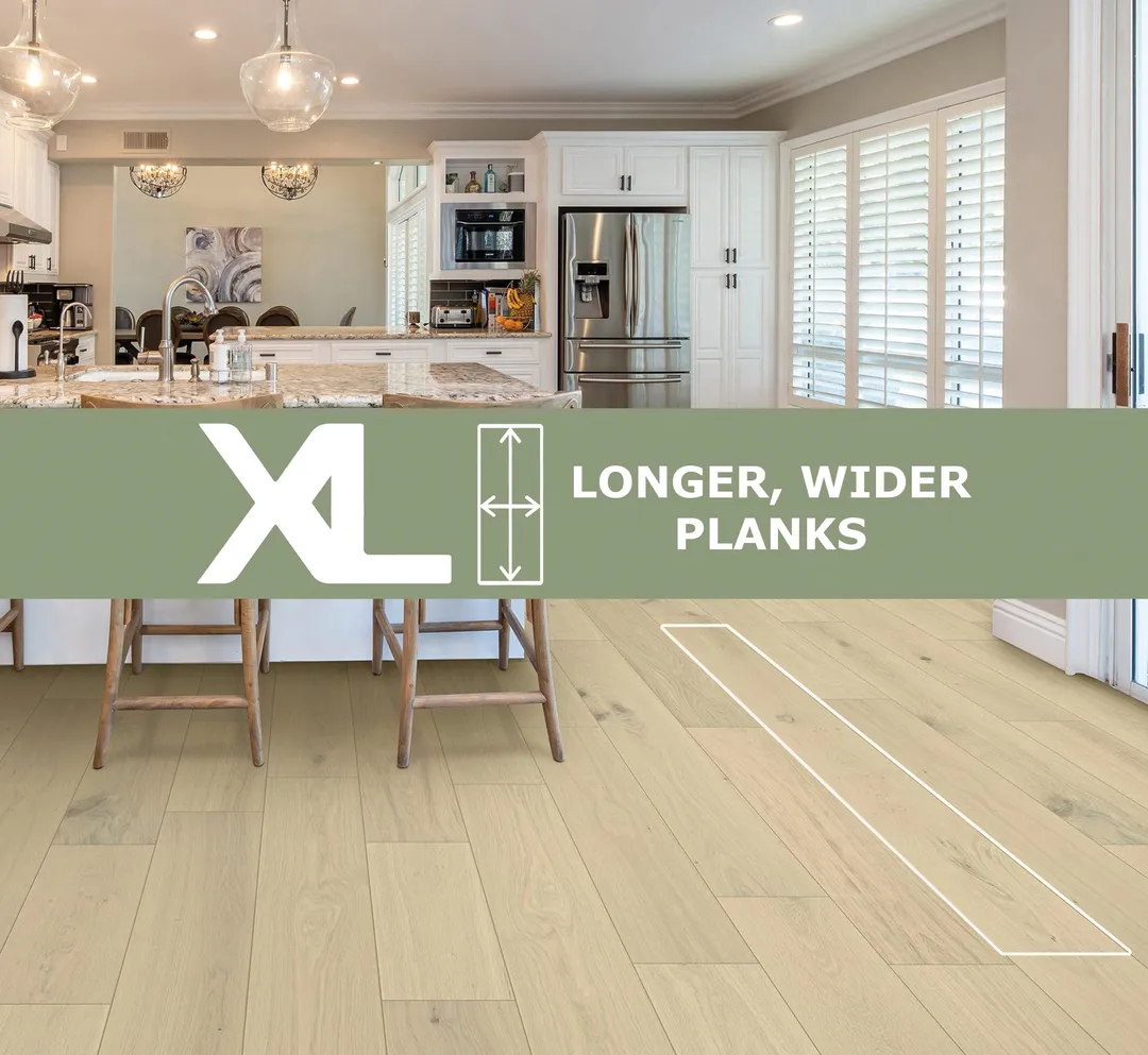 Element Flooring Irving Park Coster European white oak 9/16-in T x 8-33/50-in W Wirebrushed Engineered Hardwood Flooring ( 31.25-sq ft / Carton ), photo 2 of 15