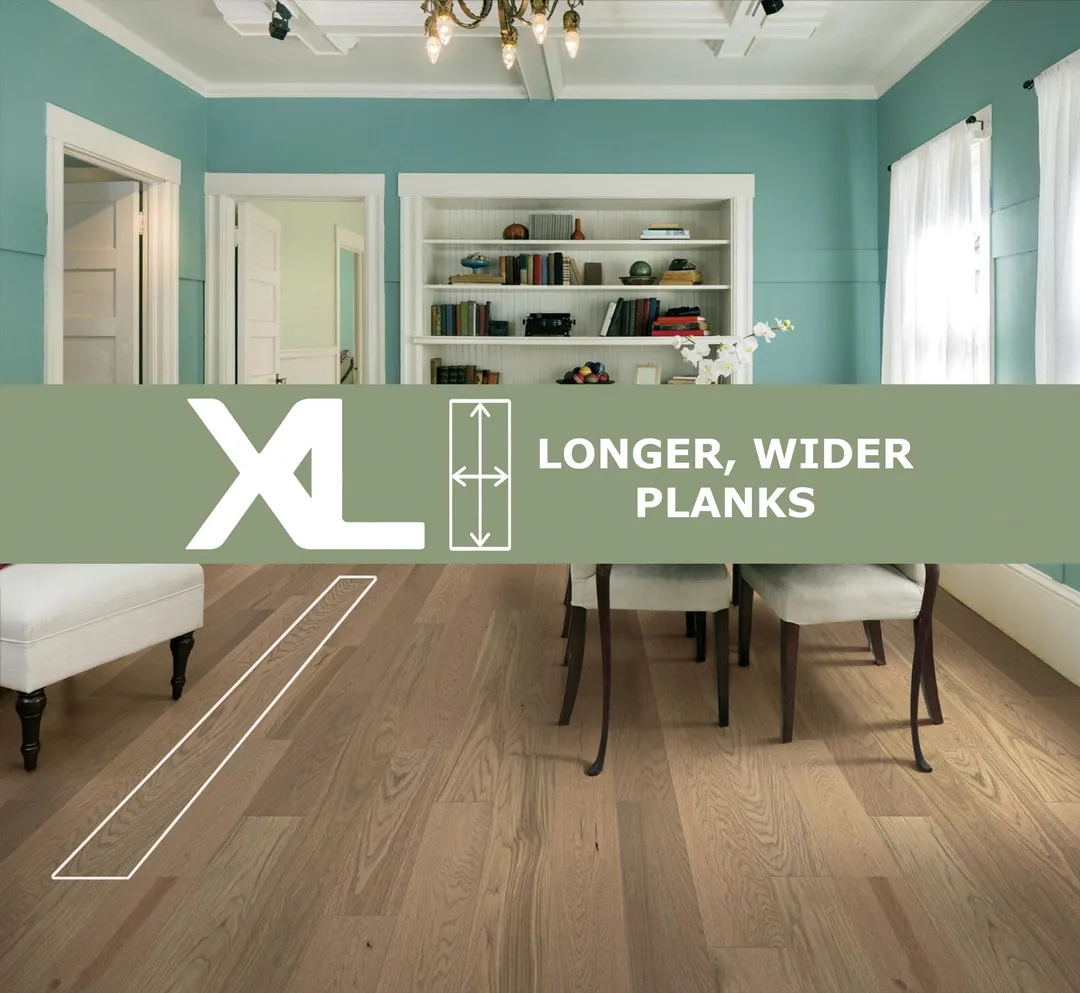 Element Flooring Stoneboro Gideon European white oak 3/8-in T x 7-1/2-in W Wirebrushed Engineered Hardwood Flooring ( 34.36-sq ft / Carton ), photo 2 of 15