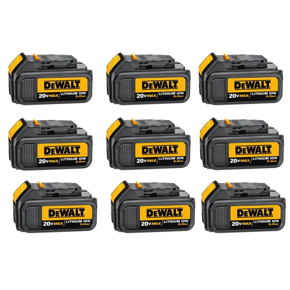 DEWALT 20-Volt MAX Premium Lithium-Ion 3.0Ah Battery Pack (2-Pack), photo 10 of 17