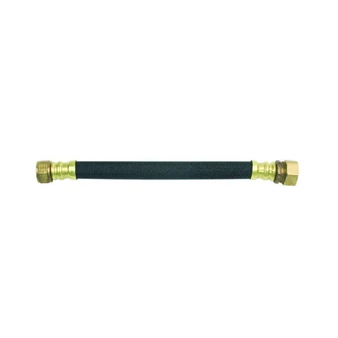 3/4 in. FIP x 7/8 in. O.D. Compression x 12 in. Polymer Braided Water Heater Connector