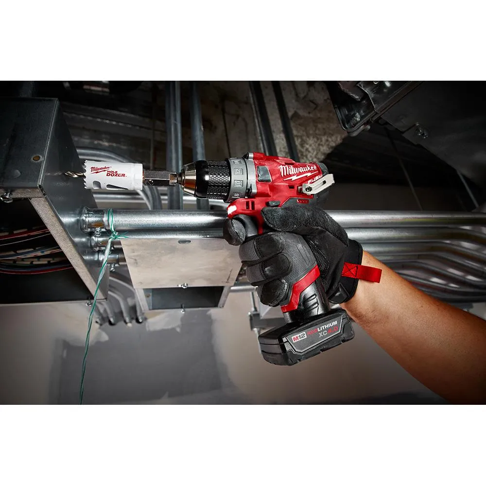 M12 FUEL 12-Volt Lithium-Ion Brushless Cordless 1/2 in. Drill Driver Kit W/ 4.0Ah & 2.0Ah Battery & Hard Case, photo 8 of 11
