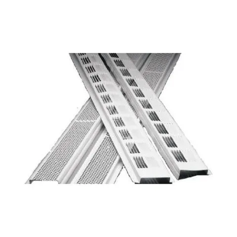 Continuous Soffit Louvered Aluminum Retrofit Vent White