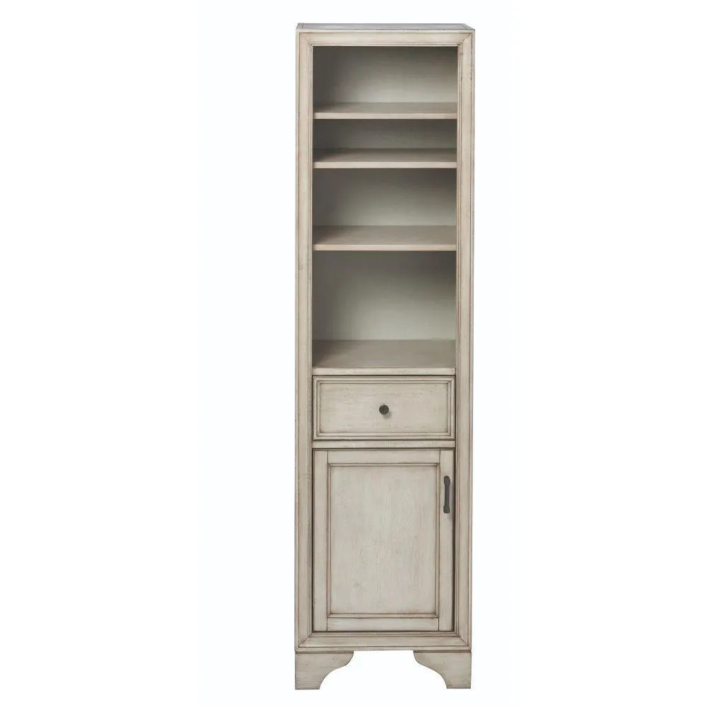 Hazelton 18 in. W x 15 in. D x 67-1/2 in. H Bathroom Linen Cabinet in Antique Green, photo 9 of 10