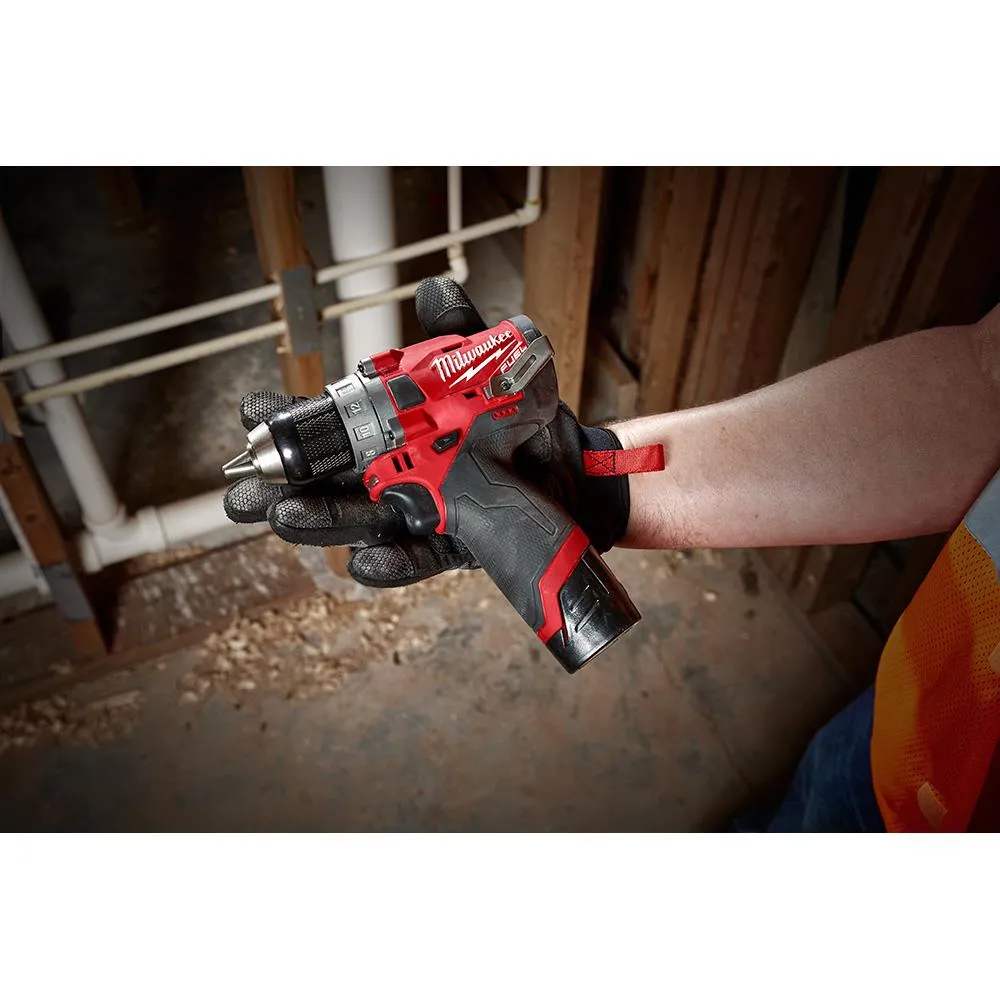 M12 FUEL 12-Volt Lithium-Ion Brushless Cordless 1/2 in. Drill Driver Kit W/ 4.0Ah & 2.0Ah Battery & Hard Case, photo 11 of 11