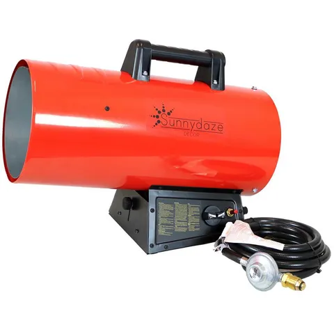 125,000 BTU Forced Air Propane Space Heater with Overheat Auto-Shutoff