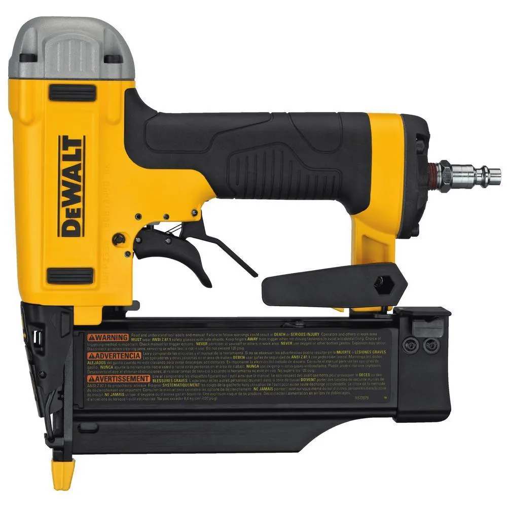 DEWALT 18-Gauge Brad Nailer and 6 Gal. Heavy Duty Pancake Electric Air Compressor Combo Kit with Bonus Pin Nailer, photo 10 of 10