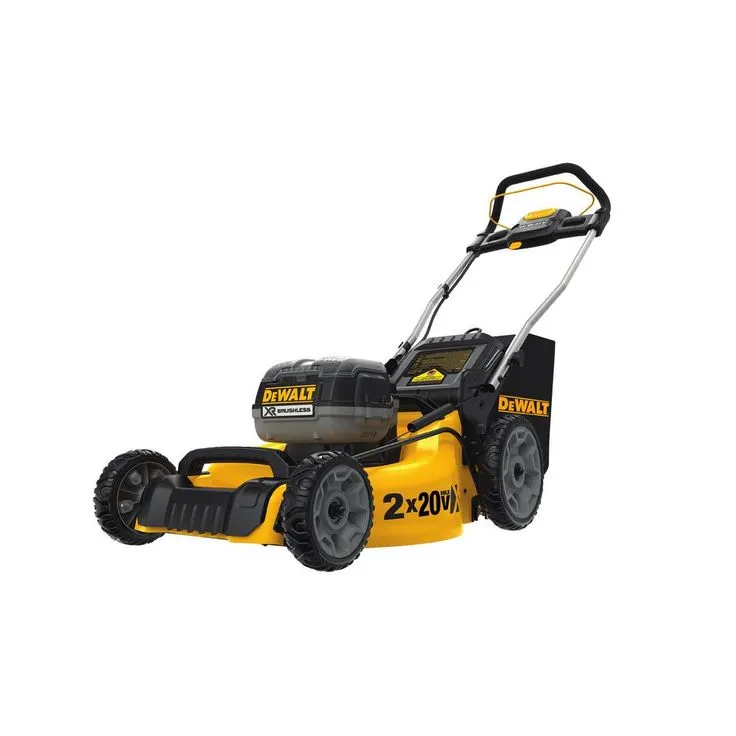 DEWALT 20 in. 20V MAX Lithium Ion Cordless Battery Walk Behind Push Lawn Mower with (4) 5.0Ah Batteries and Charger Included, photo 9 of 11