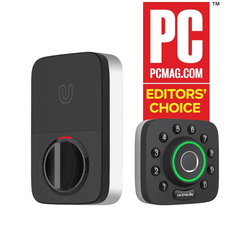 Ultraloq U-Bolt Pro 6-in-1 Bluetooth Enabled Fingerprint and Keypad Smart Lock Deadbolt Plus Bridge WiFi Adapter, photo 2 of 11