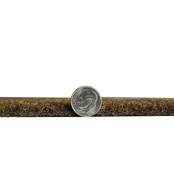 Foss Grizzly Grass 6 ft. x 8 ft. Brown Artificial Grass Rug, photo 5 of 6