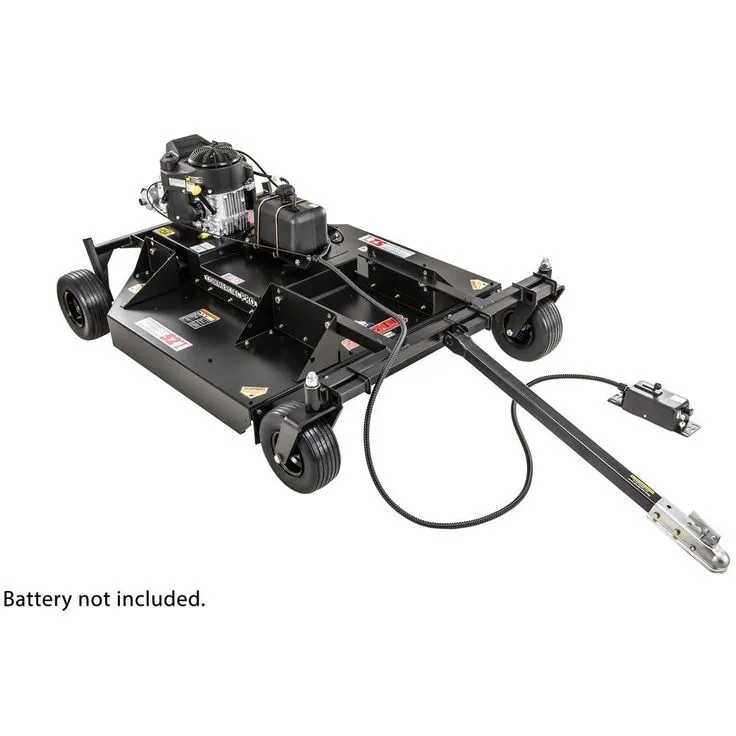 Swisher Commercial Pro 52 in. 14.5-HP Kawasaki Electric Start Pull-Behind Rough Cut Lawn Mower Trail Cutter, photo 6 of 7