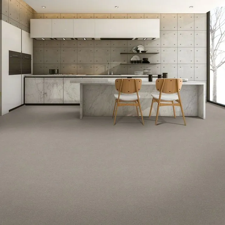 STAINMASTER Essentials Blue Diamonds III 15-ft Greige Textured Carpet (Indoor), photo 3 of 8