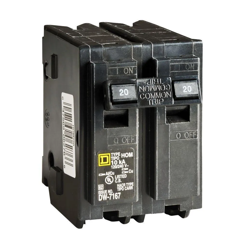 Homeline 60 Amp 2-Pole Circuit Breaker, photo 16 of 38