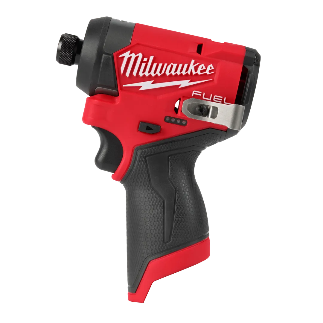 Milwaukee M12 FUEL 12-Volt Li-Ion Brushless Cordless Hammer Drill & Impact Driver Combo Kit (2-Tool) with LED Flood Light, photo 2 of 2