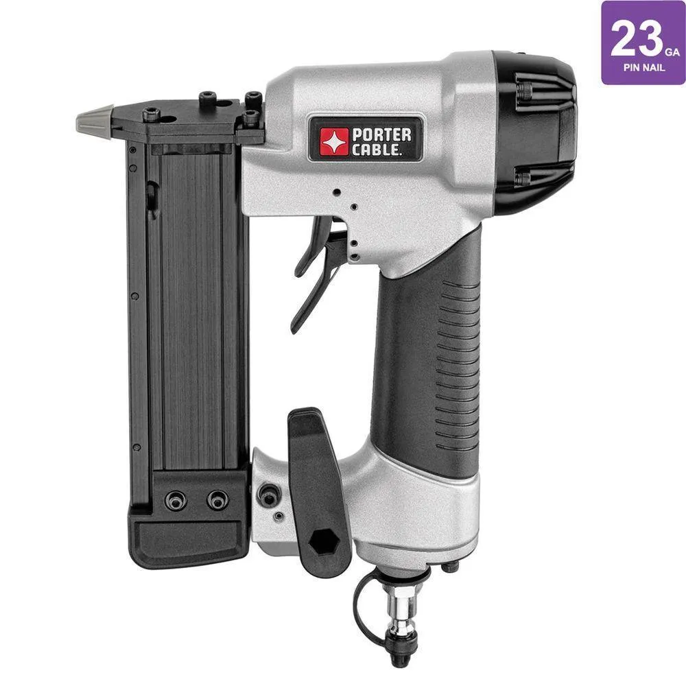 PORTER-CABLE 6 Gal. Portable Electric Air Compressor and 18-Gauge Brad Nailer Combo Kit with Bonus 23-Gauge 1-3/8 in. Pin Nailer, photo 3 of 4
