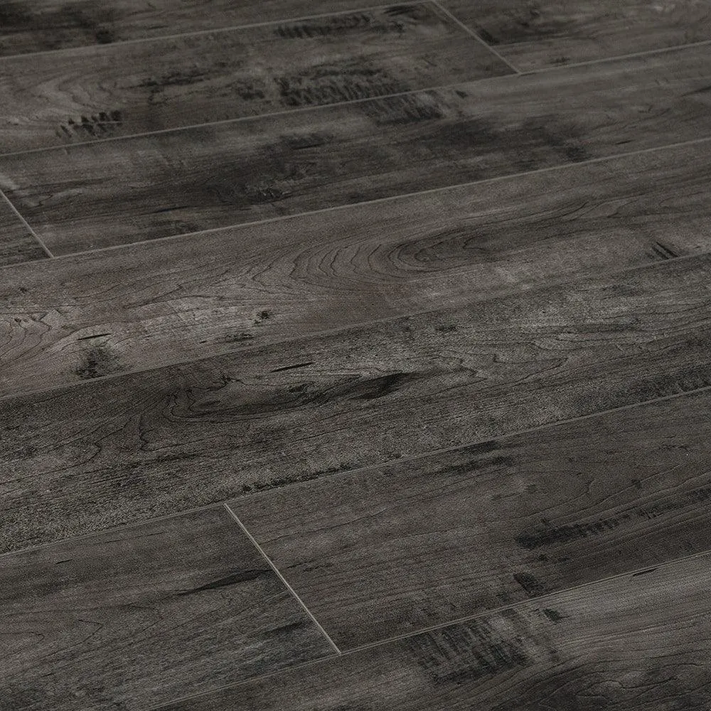 BuildDirect Cement Gray 8mm 48"X6.7" Laminate Flooring (26.75sq. ft. per Box), photo 2 of 8