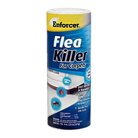 Enforcer Flea Killer for Carpets Powder Insect Killer 20 oz