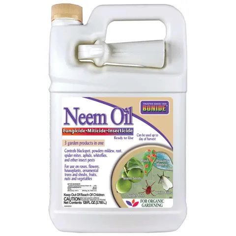 Organic Liquid Insect, Disease & Mite Control, Neem Oil RTU, 128 oz