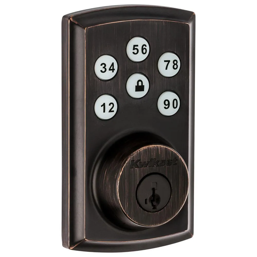 Kwikset Z-Wave SmartCode 888 Satin Nickel Single Cylinder Electronic Deadbolt Featuring SmartKey Security, photo 6 of 8