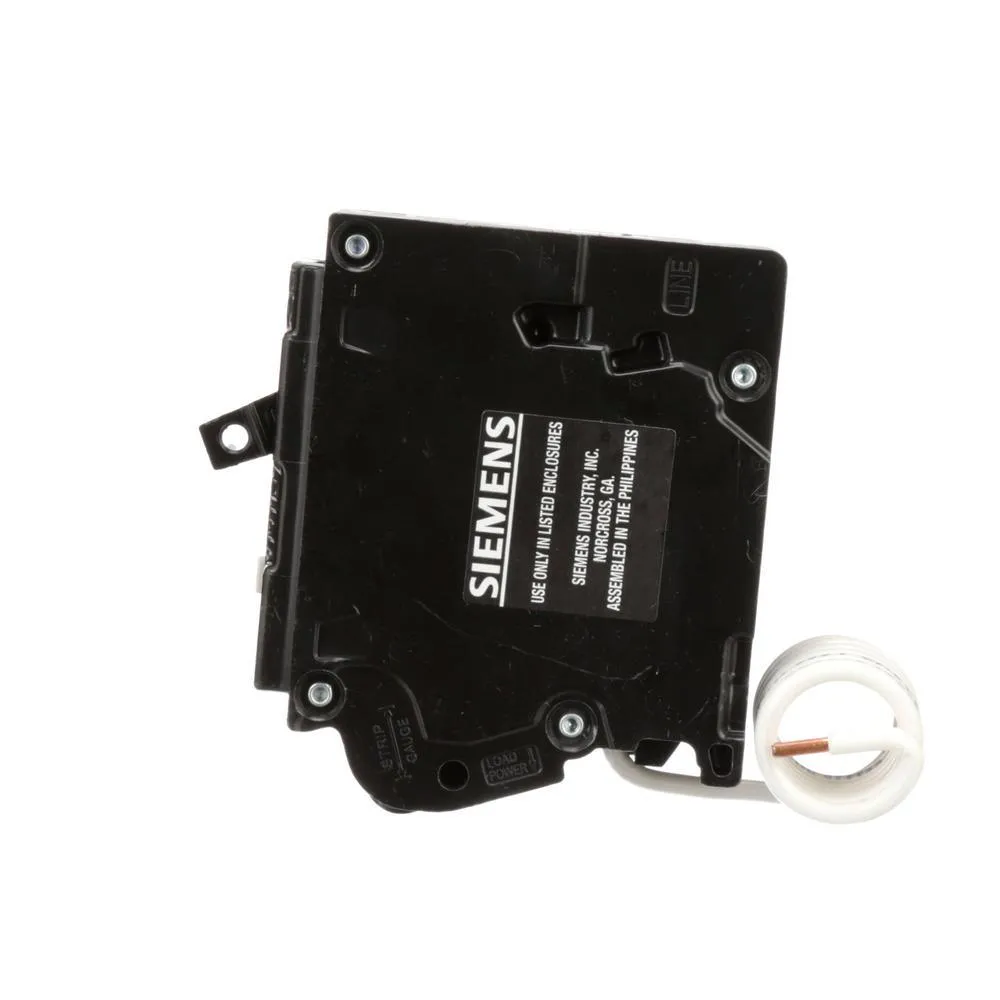 Siemens 20 Amp Single Pole Type QPF2 GFCI Circuit Breaker, photo 2 of 6