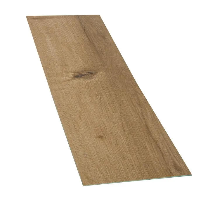 Style Selections Barley Oak 3-mil x 6-in W x 36-in L Water Resistant Peel and Stick Luxury Vinyl Plank Flooring, photo 7 of 7