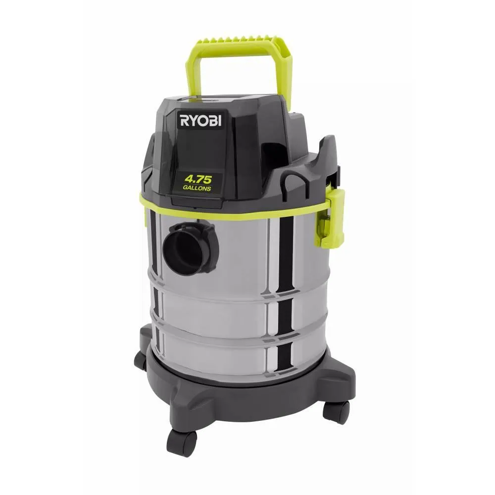 ONE+ 18V Cordless 4.75 Gallon Wet/Dry Vacuum (Tool Only) with Hose, Crevice Tool, Floor Nozzle, and Extension Wands, photo 7 of 15