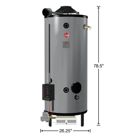 Commercial Universal Heavy Duty 85 Gal. 300K BTU Natural Gas Tank Water Heater