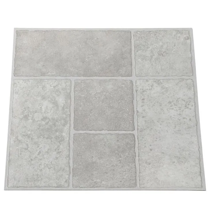 TrafficMASTER Bodden Bay 12 in. x 12 in. Grey Peel and Stick Vinyl Tile (30 sq. ft. / case), photo 7 of 7