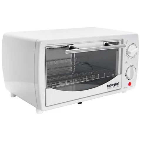 2-Slice White Convection Toaster Oven (700-Watt)