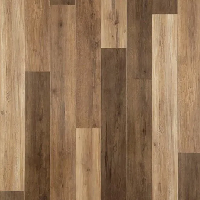 Style Selections Hickory Medley 12-mm T x 6-in W x 50-in L Water Resistant Wood Plank Laminate Flooring (17.07-sq ft / Carton), photo 2 of 7