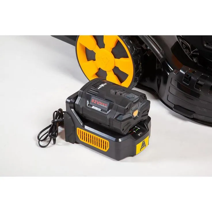 MOWOX 20 in. 82-Volt Self-Propelled Cordless Walk Behind Mower with 5.0 Ah Battery and Charger, photo 2 of 7