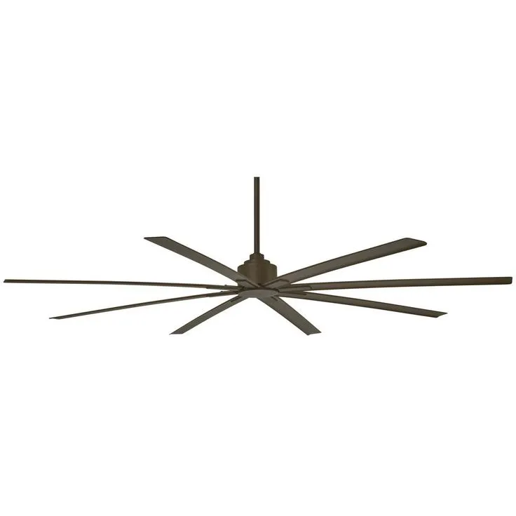 Minka-Aire Xtreme H2O 84 in. Indoor/Outdoor Brushed Nickel Wet Ceiling Fan with Remote Control, photo 2 of 4