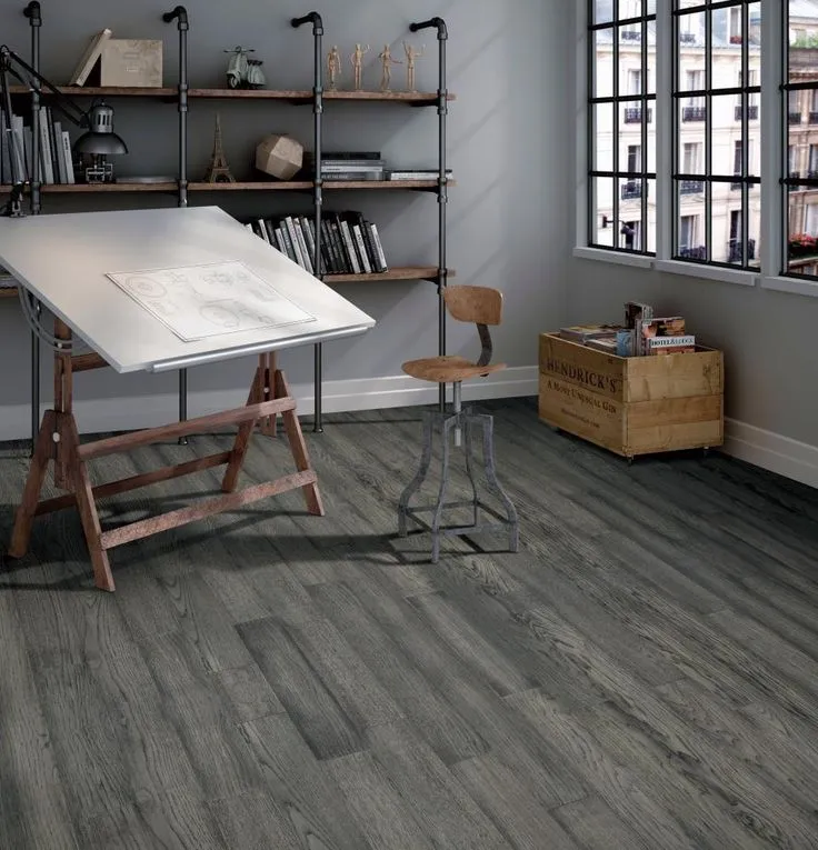 Style Selections 5-in Gray Fog Birch Smooth/Traditional Engineered Hardwood Flooring (36.09-sq ft), photo 2 of 5