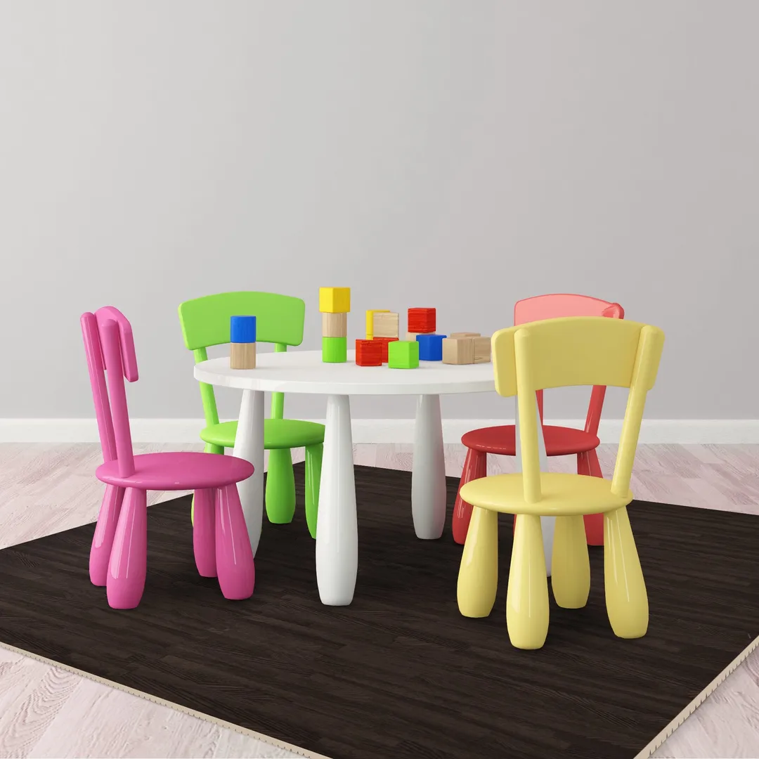 Achim Interlocking Foam Anti-Fatigue Floor Tiles, 24 x 24 in, Charcoal, 4 Tiles Cover 16 sq ft, photo 2 of 4