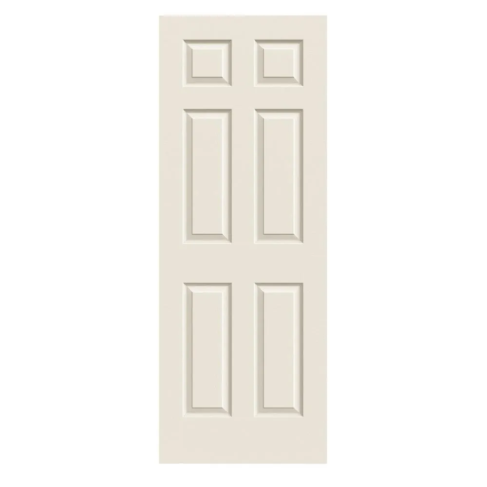 JELD-WEN 30 in. x 80 in. Colonist Primed Textured Molded Composite MDF Interior Door Slab, photo 10 of 18