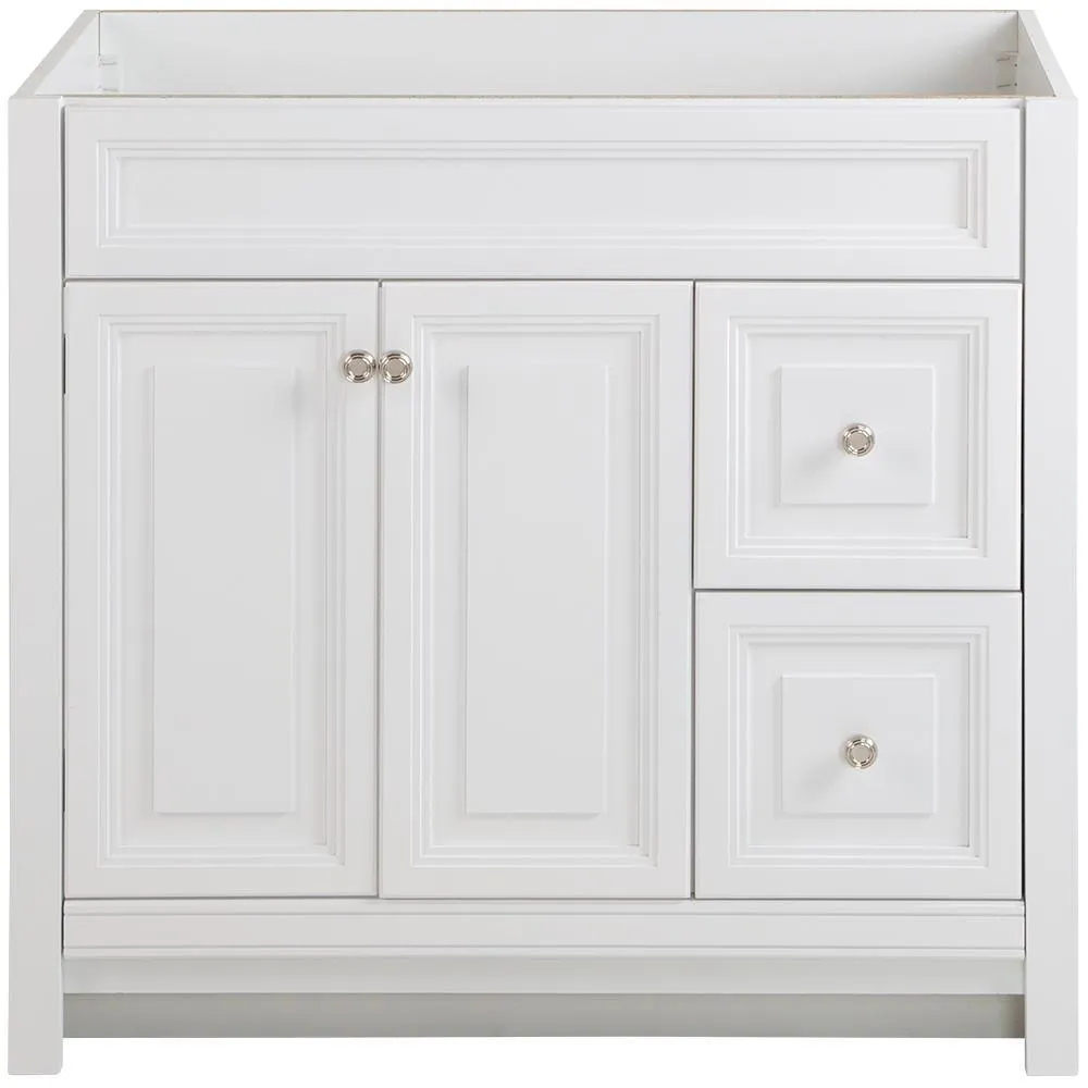 Brinkhill 48 in. W x 34 in. H x 22 in. D Bath Vanity Cabinet Only in Cream, photo 5 of 36