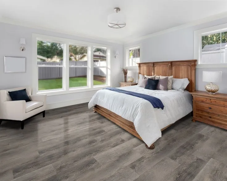 CALI Long-Board Vinyl Pro 6-Piece 9-in x 70.87-in Oceanic Oak Luxury Vinyl Plank Flooring, photo 8 of 8