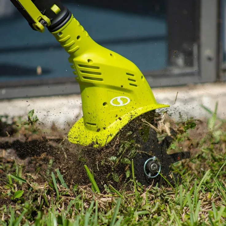Sun Joe 4.25 in. 24-Volt Cordless Electric Garden Tiller/Cultivator Kit with 2.0 Ah Battery + Charger, photo 3 of 9