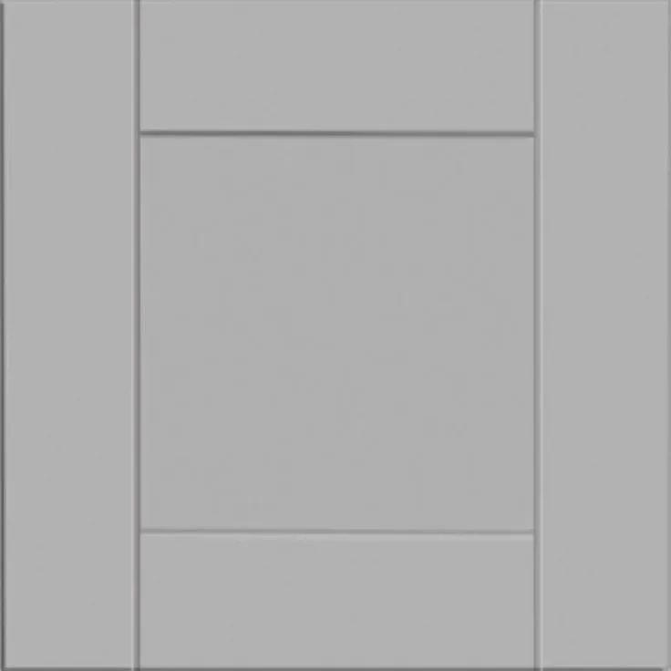 Home Decorators Collection Washington Veiled Gray Plywood Shaker Assembled Utility Pantry Kitchen Cabinet Soft Close 18 in W x 24 in D x 96 in H, photo 6 of 7