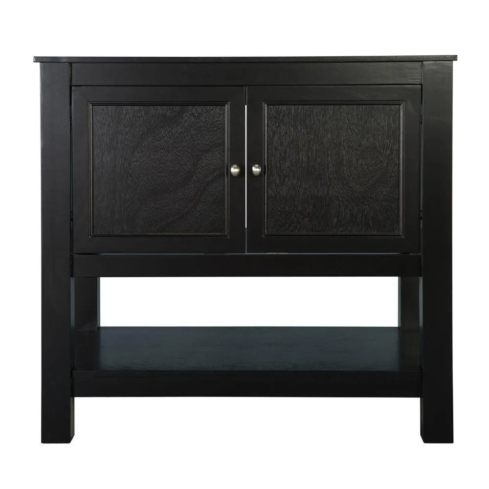 Gazette 48 in. W Bath Vanity Cabinet Only in Espresso, photo 19 of 26