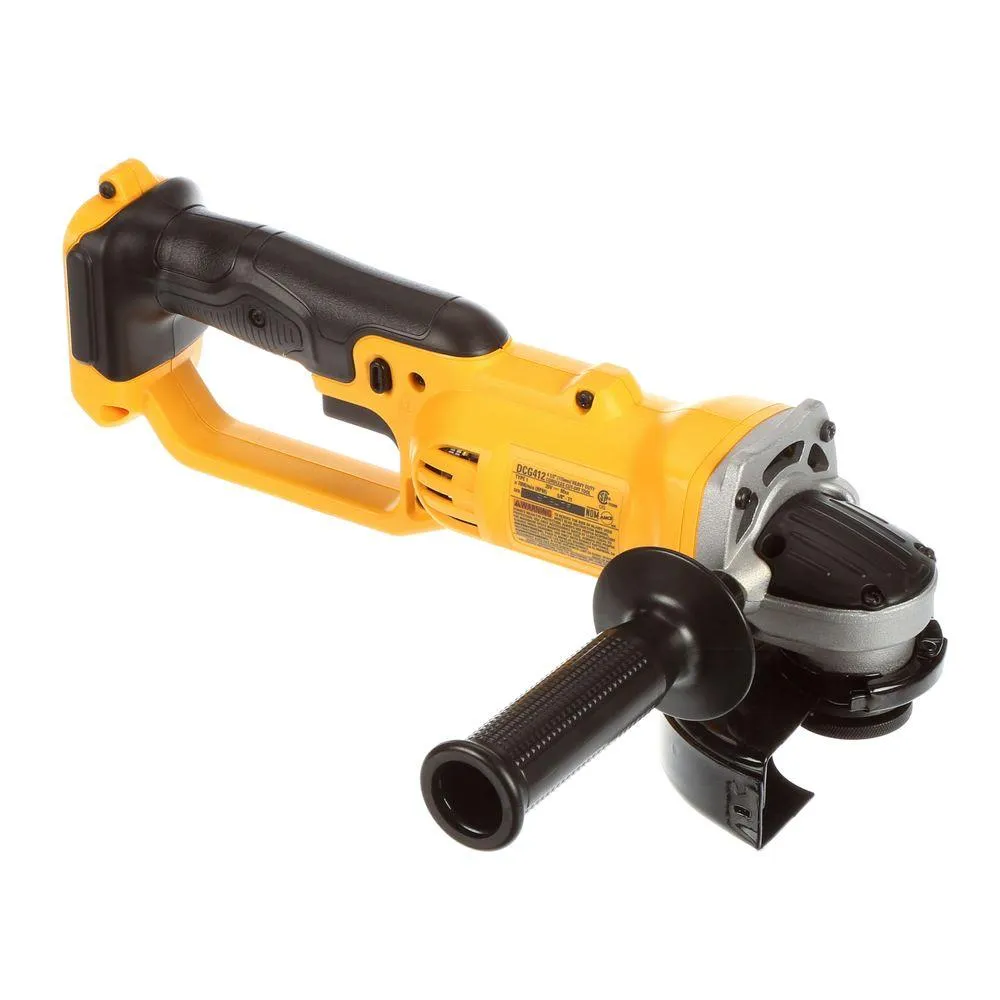 DEWALT 20-Volt MAX Li-Ion Cordless 4-1/2 in. to 5 in. Grinder (Tool-Only) with 20-V Li-Ion 4.0 Ah Battery & Charger Starter Kit, photo 8 of 11