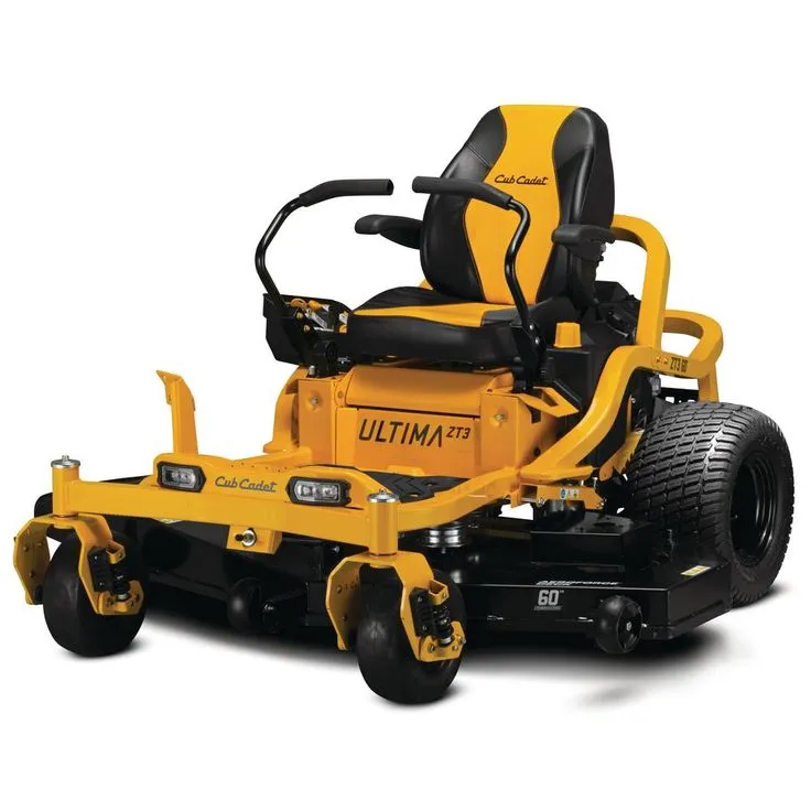 Cub Cadet Ultima ZT3 60 in. Fabricated Deck 24 HP Kawasaki FS Series V-Twin Gas Engine Zero Turn Mower with Front Wheel Suspension, photo 7 of 9