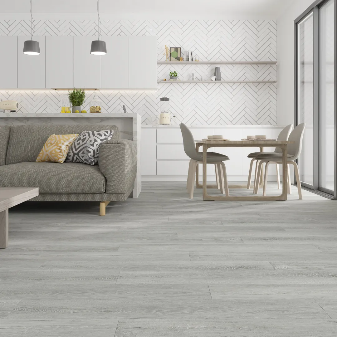 Lucida USA MaxCore Pro Greywolf Gray 20-mil x 7-3/32-in W x 48-in L Waterproof Interlocking Luxury Vinyl Plank Flooring (24.5-sq ft/ Carton), photo 20 of 25