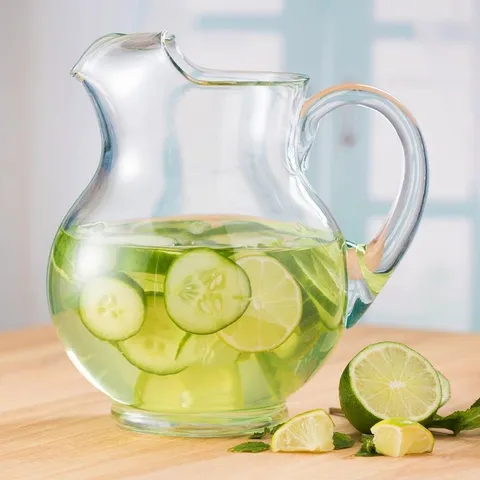 Acapulco 89.5 oz. 2-Piece Glass Pitcher Set