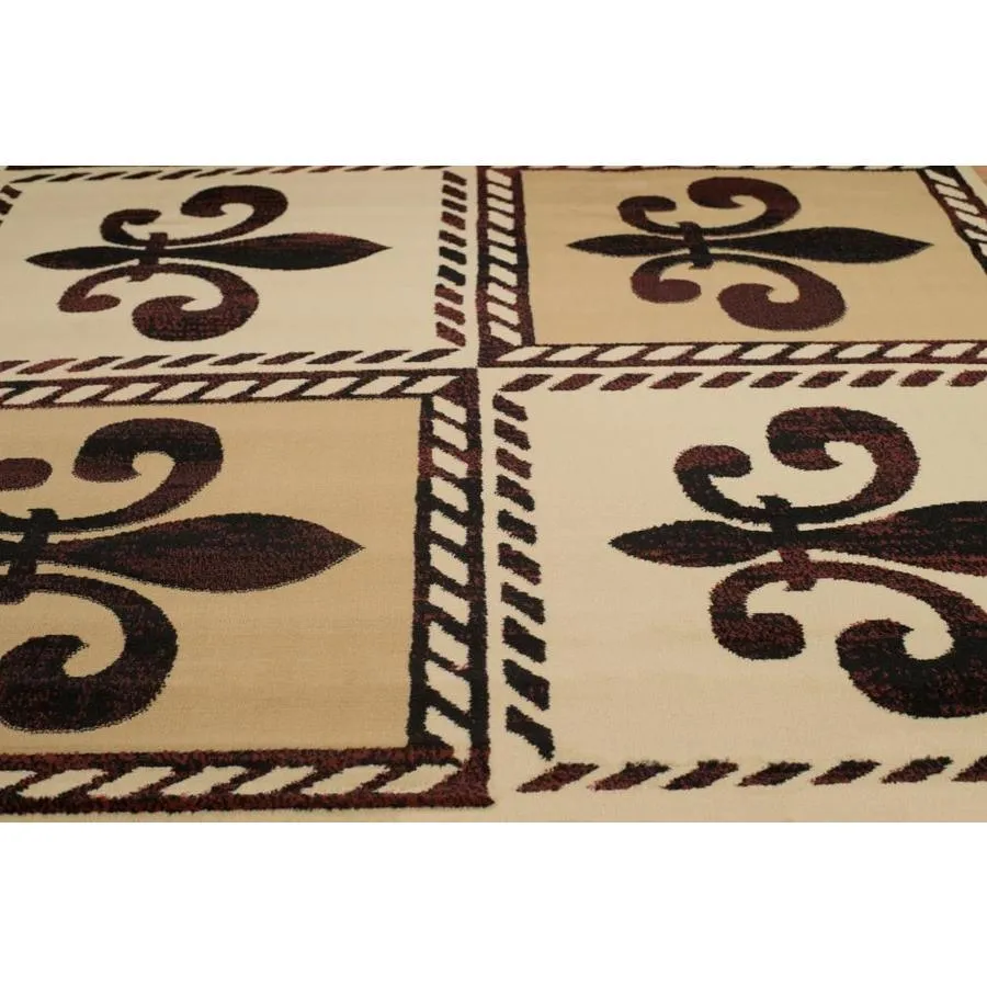 United Weavers Of America China Garden 2 x 7 Linen Indoor Geometric Runner, photo 3 of 5